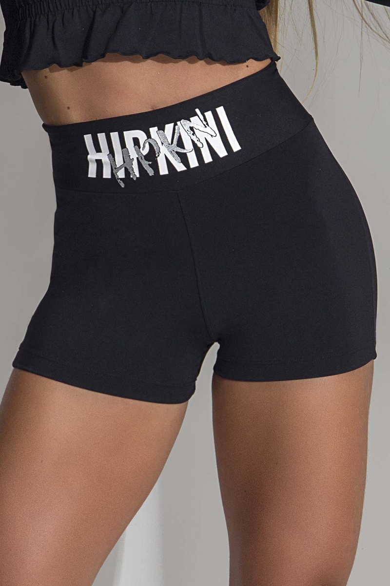 HIPKINI Scrunch Shorts Black