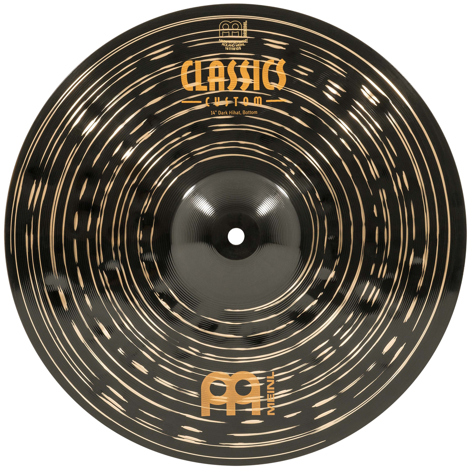 Meinl Classics Custom Dark 14" Hi-hat - CC14DAH - 2