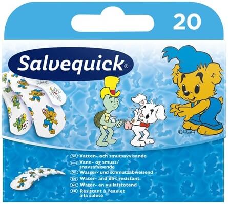 Salvequick Bamse Barnplåster 20St