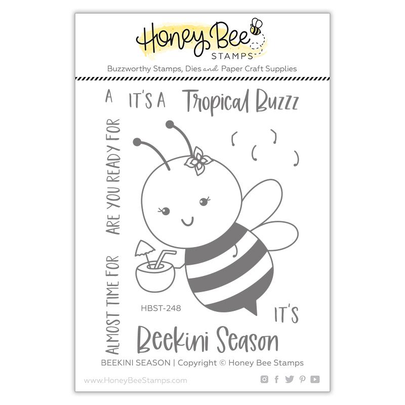 HONEY BEE STAMPS  -BEEkini Season | 3x4 Stamp Set