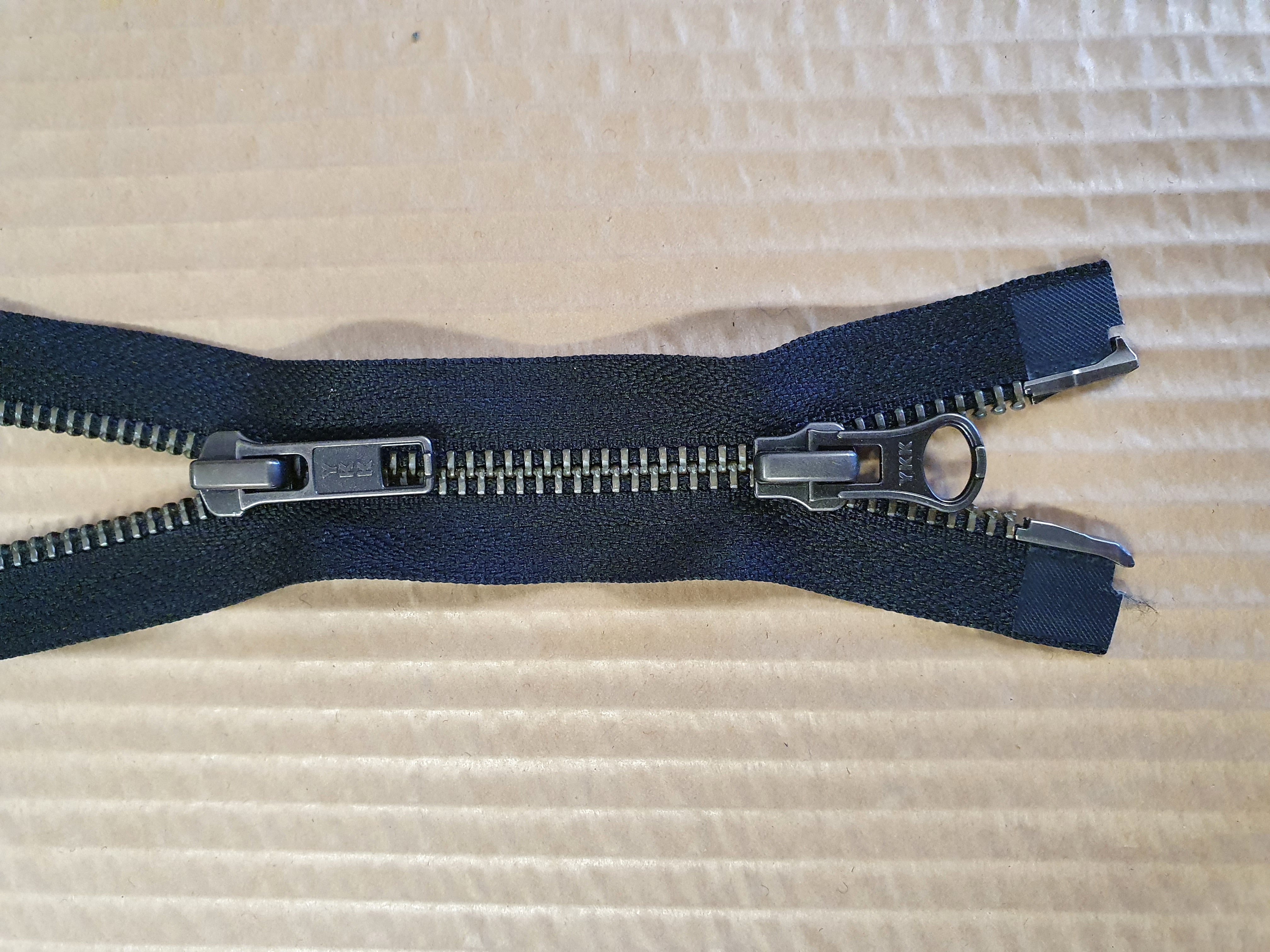 Blixtlås ANM-56 75 cm fg Svart 