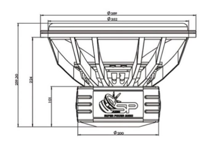 SPAUDIO SP15CX  - 6