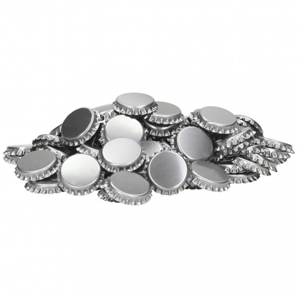 Ölkapsyler Silver 100 st