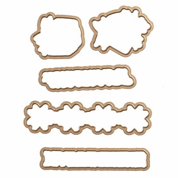 Happiness, Stämplar och Dies, 5st av varje, Spellbinders