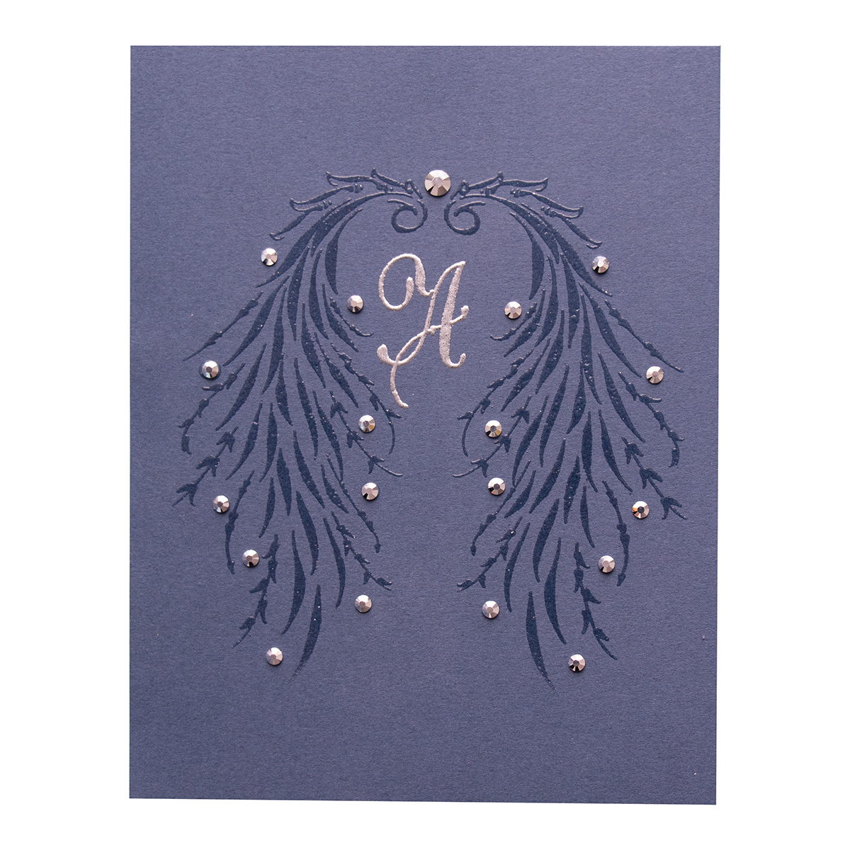 Flourish Frond, 4,70 x 9,50cm, Clearstamp, Spellbinders - 3