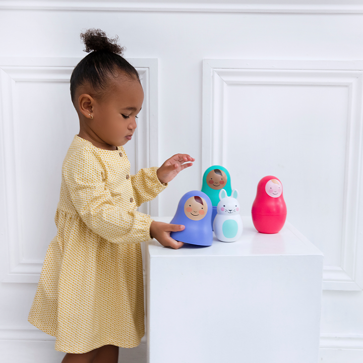 Rosa & Bo Babyleksak Little Jewels 6-pack