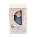 Rosa & Bo Babyleksak Pastel Blue 6-pack