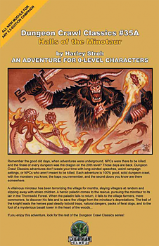 Dungeon Crawl Classics #35A: Halls of the Minotaur