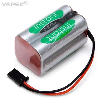 Mottagbatteri NiMH 4,8V 2500mAh Kub