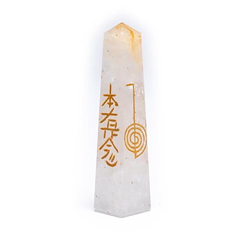 Rock Crystal Reiki Obelisk
