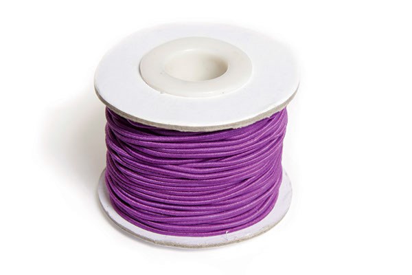 Elastic band 1,2mm x 25m, Purple