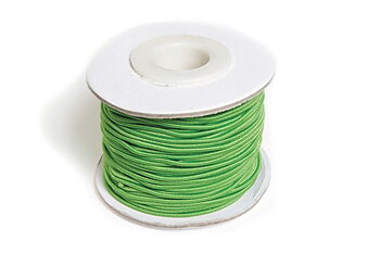 Elastic band 1,2mm x 25m, Green