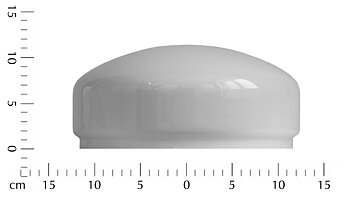 KARLSKRONA LAMPFABRIK BORDSSKÄRM ELSTAKSKÄRM VIT 235MM 