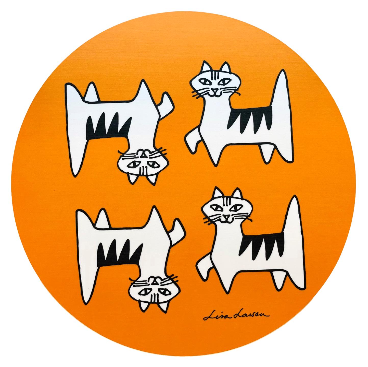 Lisa Larson Grytunderlägg - Felix Orange