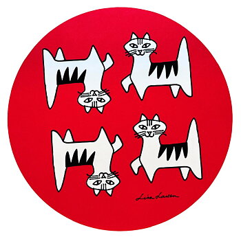 Lisa Larson Grytunderlägg - Felix Röd