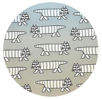 Lisa Larson Grytunderlägg - Mikey Pattern Grå