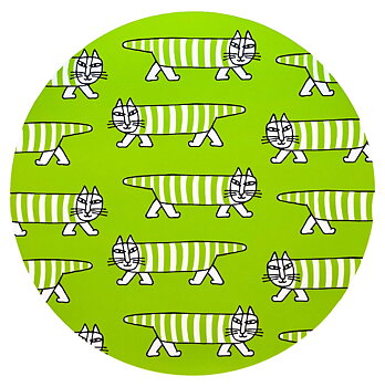 Lisa Larson Grytunderlägg - Mikey Pattern Grön