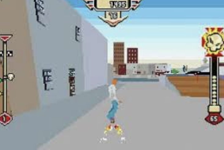 Tony Hawks - Downhill Jam - GBA - 2