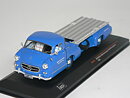 Mercedes Benz  ( Biltransport 1955 ) Tävlings bil ingår ej  Atlas 1:43
