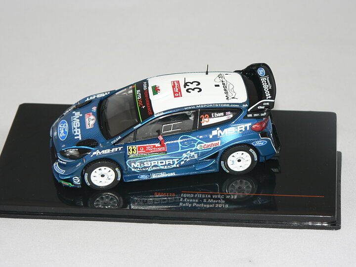 Ford Fiesta WRC 2019  #33  ( Rally Portugal E.Evans/S.Martin )  IXO 1:43