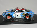 Renault Alpine A110 #7 ( Tour de Corse 1973 JL.Therier/M.Calleweart)  1:18  Ixo