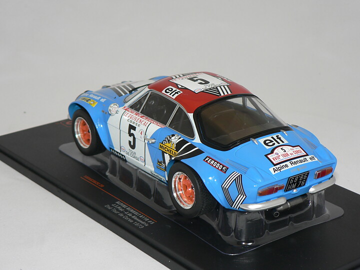 Renault Alpine A110 #5 ( Tour de Corse 1973 JF.Piot/J.de.Alexandris)  1:18  Ixo