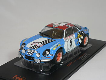 Renault Alpine A110 #5 ( Tour de Corse 1973 JF.Piot/J.de.Alexandris)  1:18  Ixo