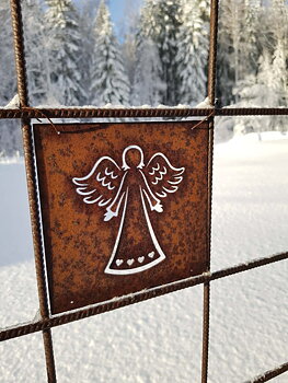 Trädgårdsskylt - Ängel 