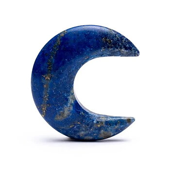 Moonshaped Worry Stone Lapis Lazuli