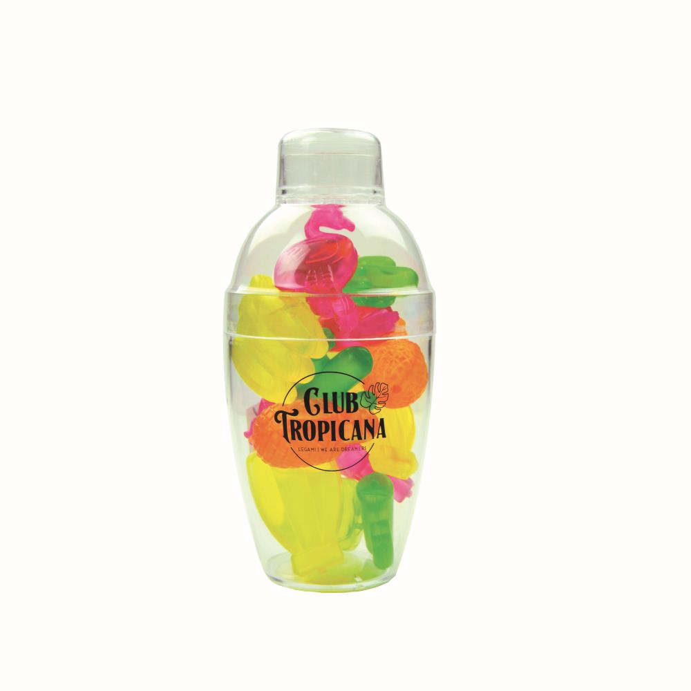 Återanvändbara iskuber - Club Tropicana, set med 16 st.