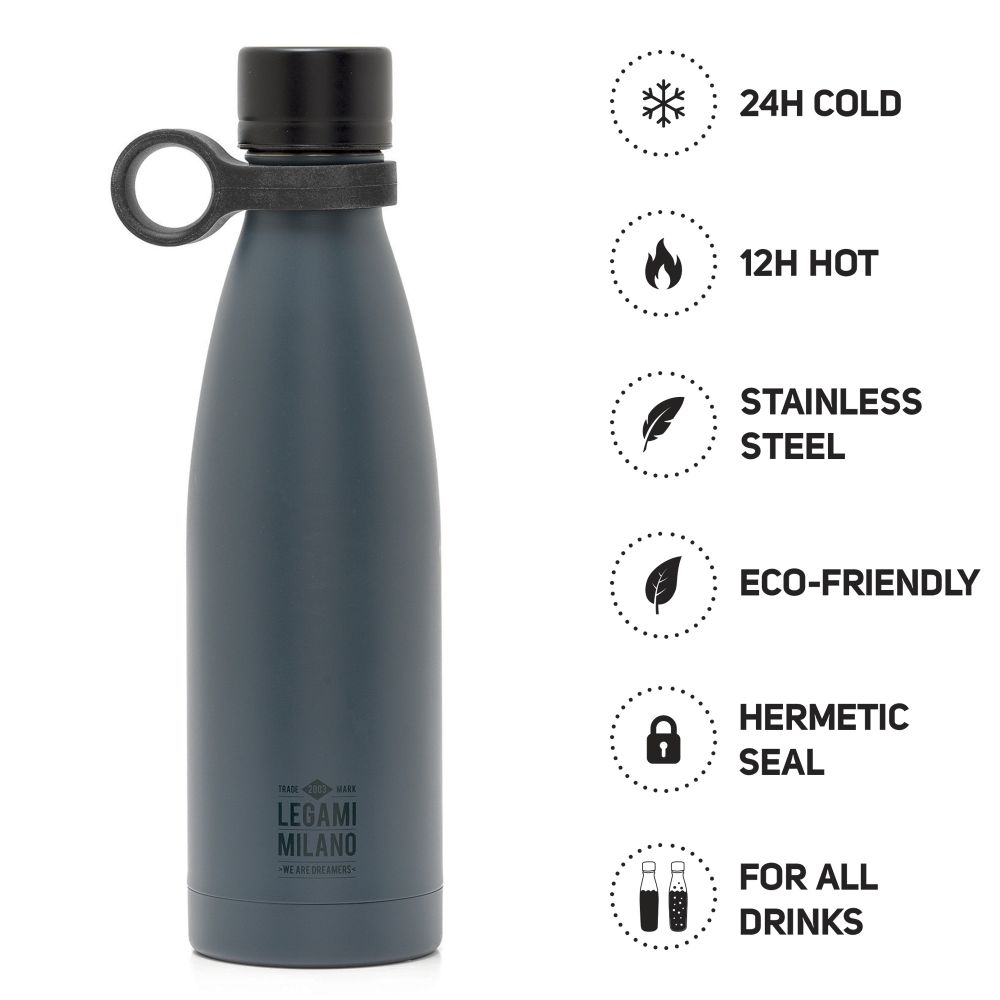 Hot&Cold, Vakuumflaska, Black (500 ml) - 3