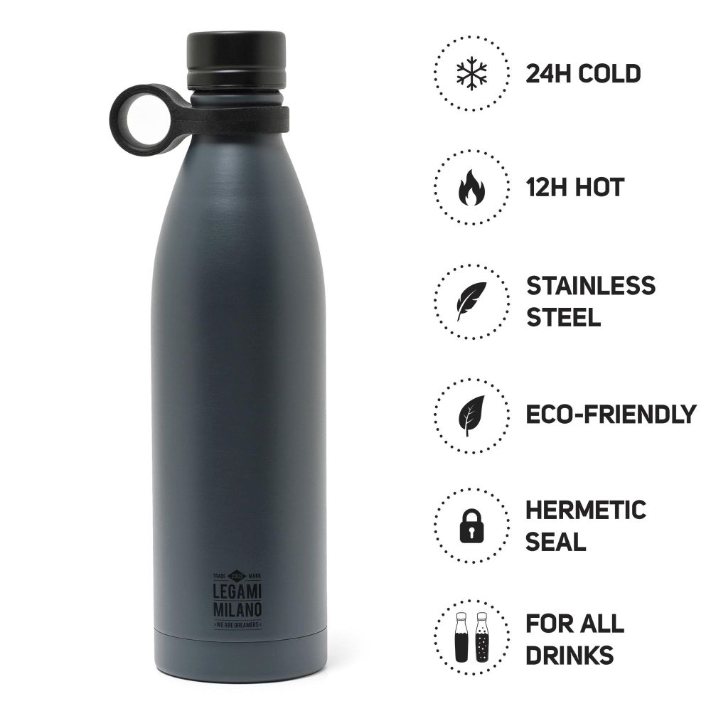 Hot&Cold, Vakuumflaska, Black (800 ml)