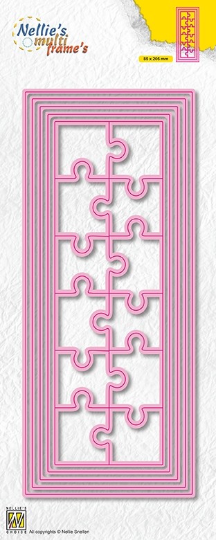 Multi Frame Dies "Slim lines-puzzle"