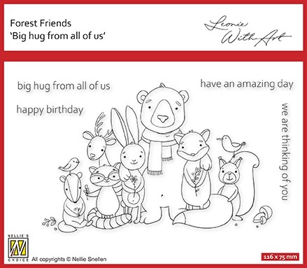 Forest Friends "Big hug from all of us"