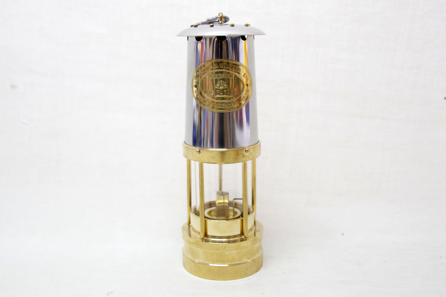 Mining Lamp Steel 25 cm