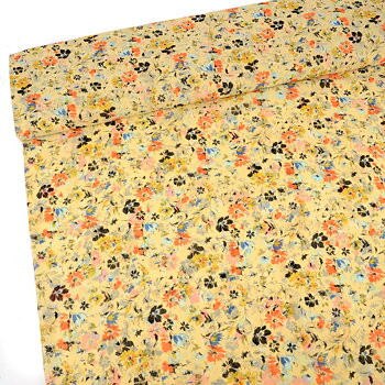 CHIFFON -  FLORALS YELLOW