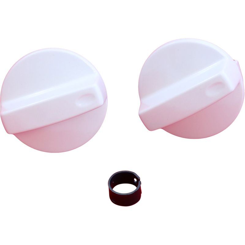Kit: Vred + Låsclips Vit, F200