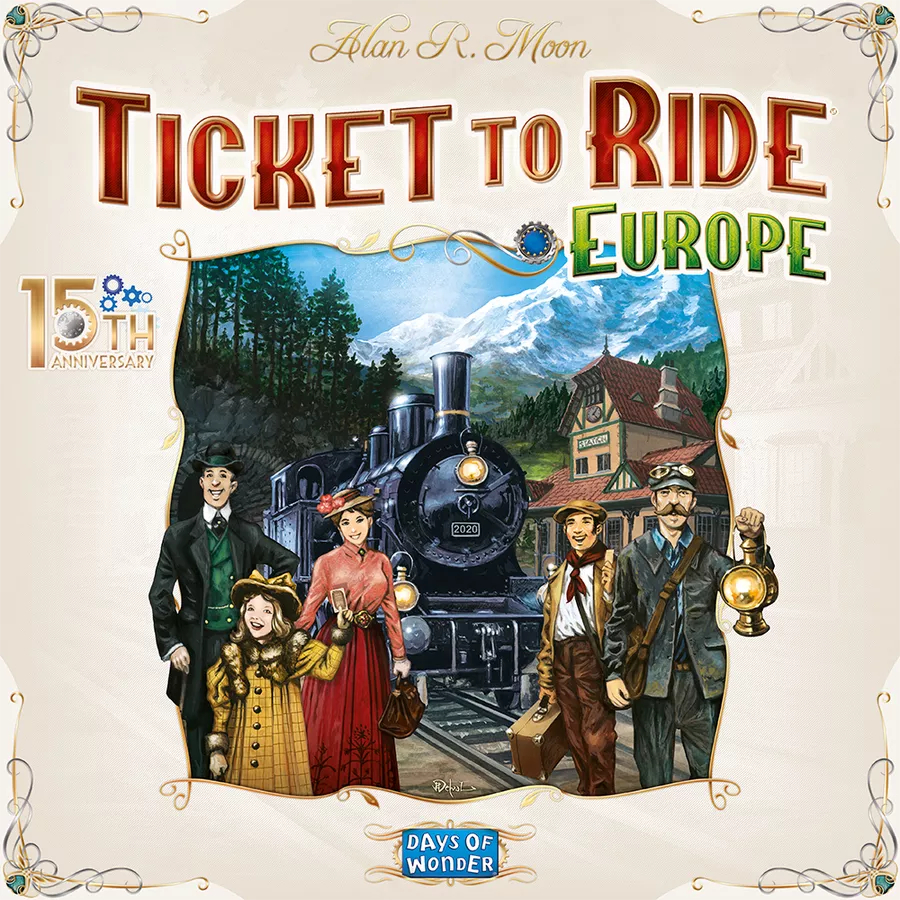 Ticket To Ride - Europe 15th Anniversary Edition (Nordic)