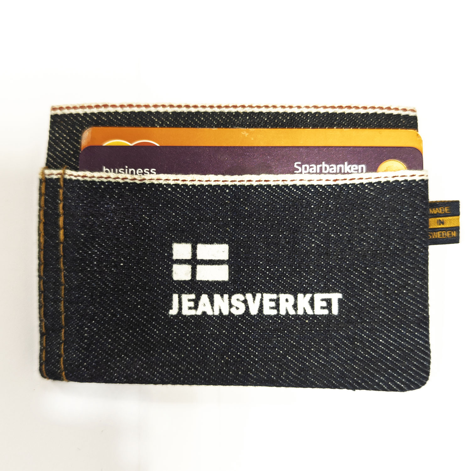 Denim card holder - 2