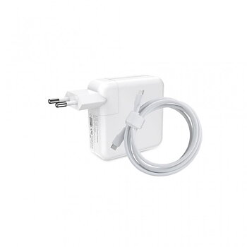 Universell datorladdare 87W USB-C & 2m USB C Kabel – Vit