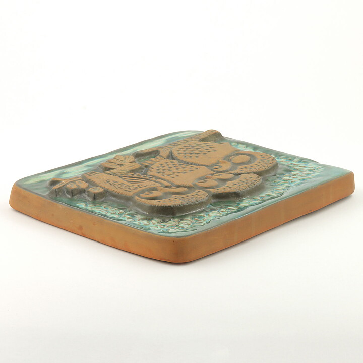 Heartwarming Owls Wall Plaque (Norrmans 1960s) 27 cm