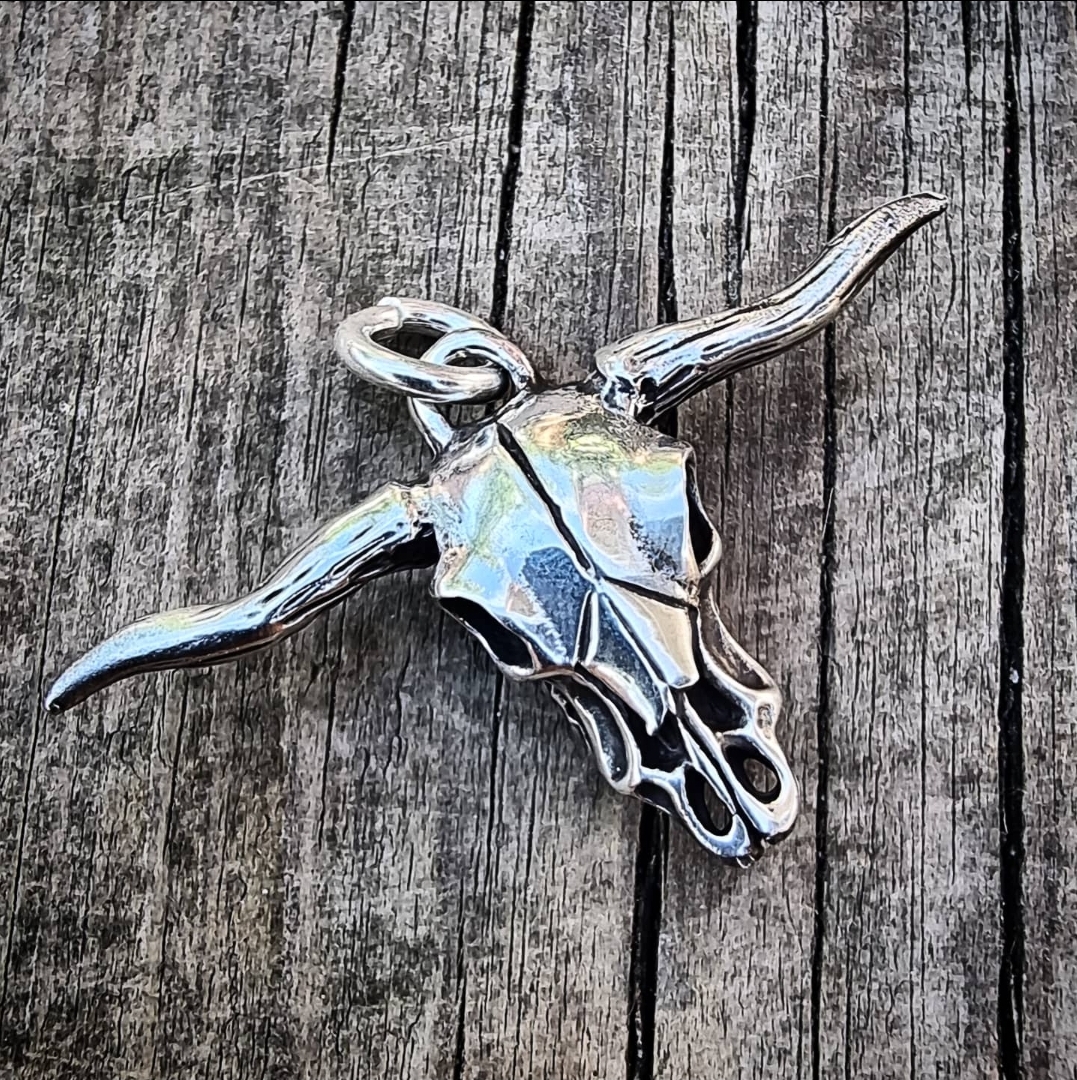 Hänge 925 Silver - Longhorn Bull - 2