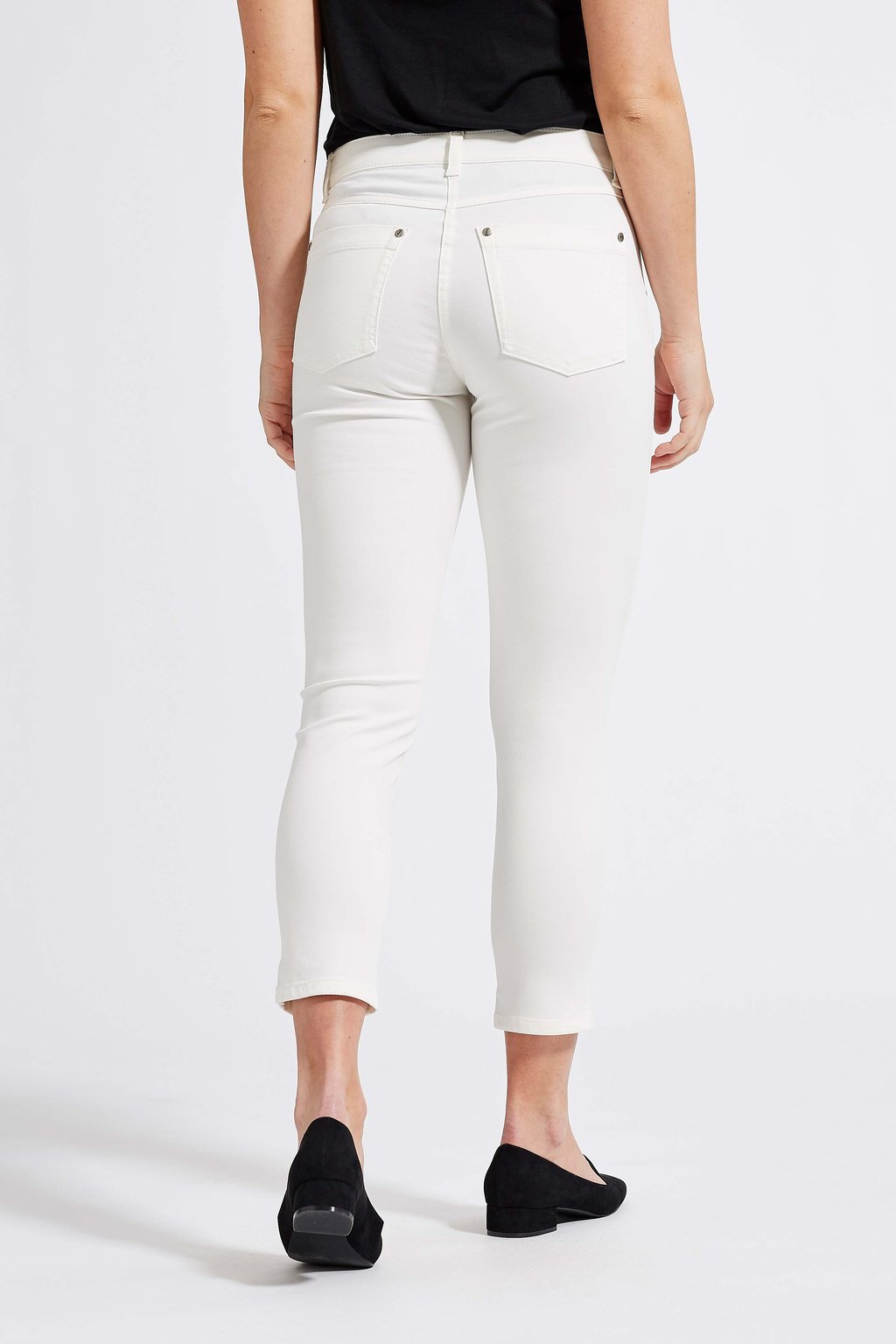 Amy Slim Cropped - Ecru (ca 67 cm)  - Stl. 36 - LauRie