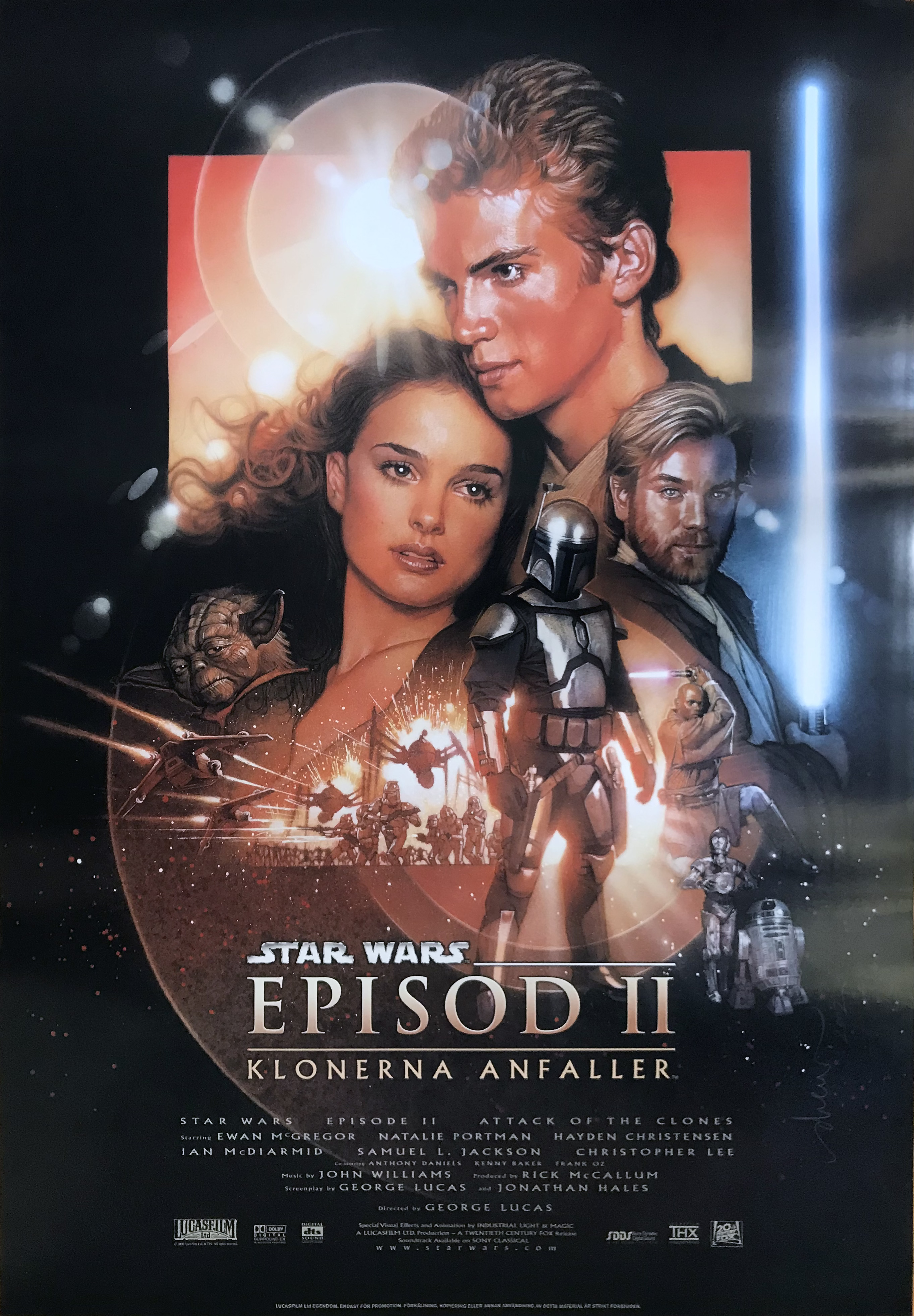 STAR WARS - Episod II KLONERNA ANFALLER (2002) 