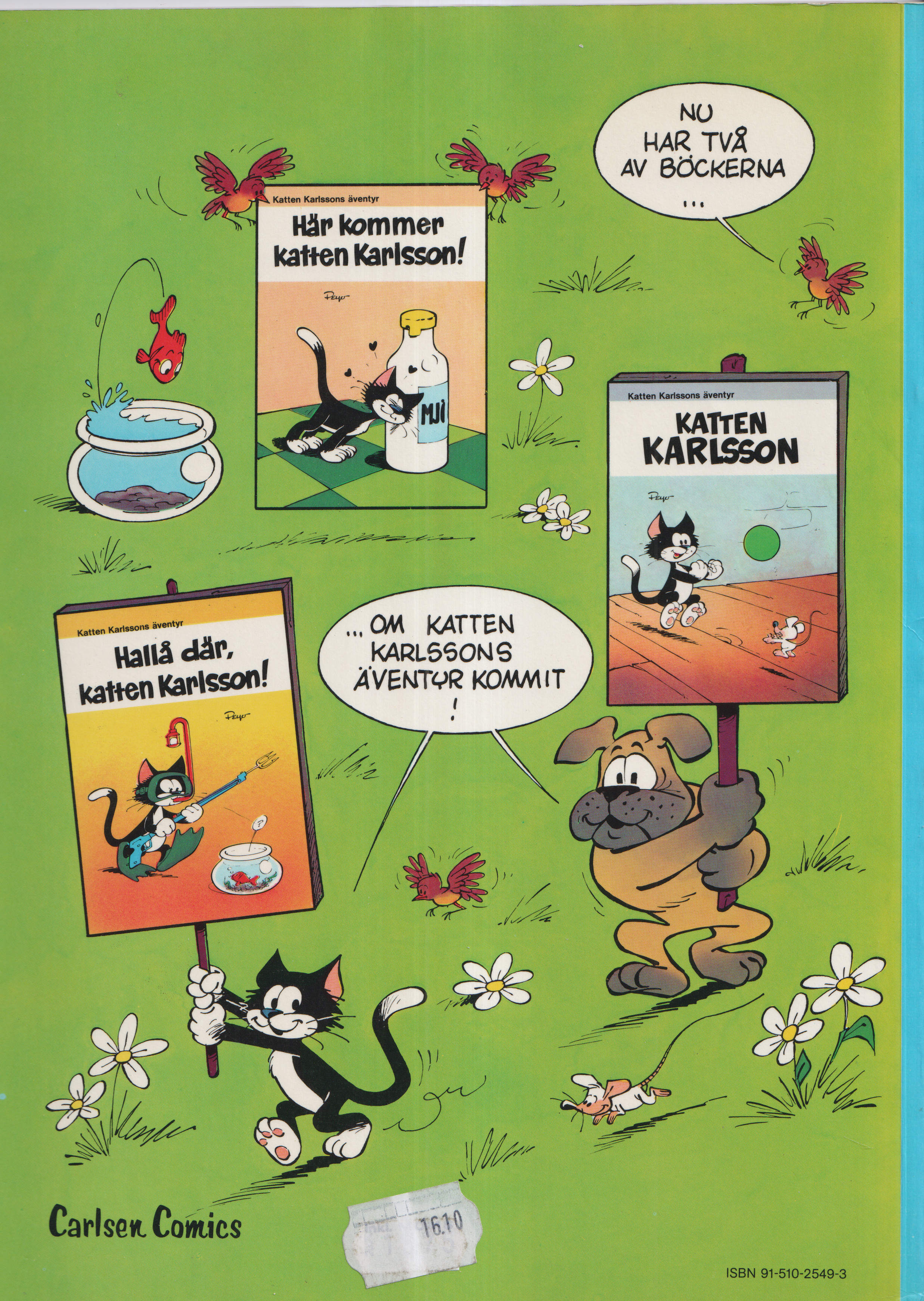 Katten Karlssons äventyr 1, Här kommer katten Karlsson!, begagnad - 2