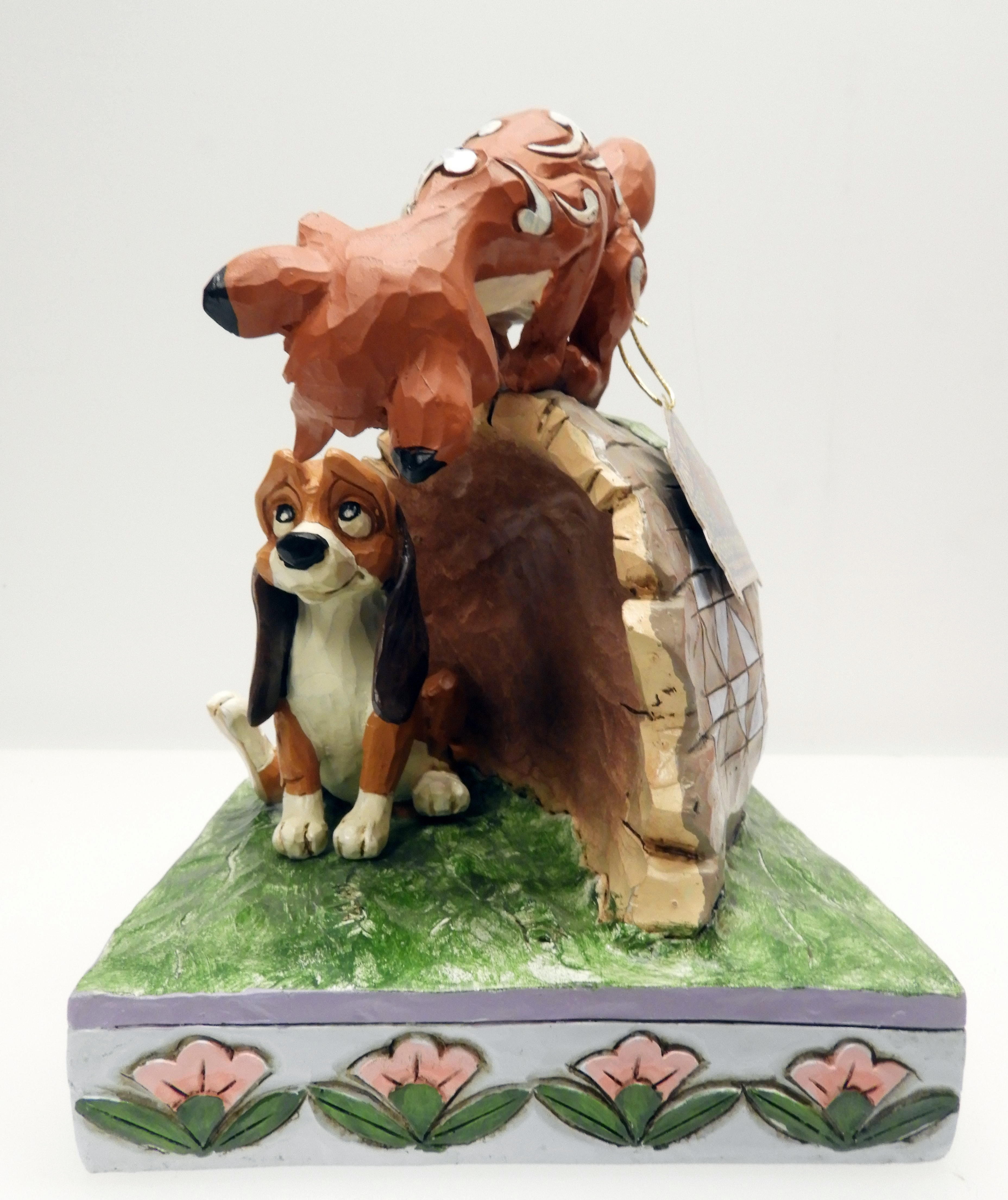 Disneys Unlikely Friends Räven och hunden av Jim Shore - 5