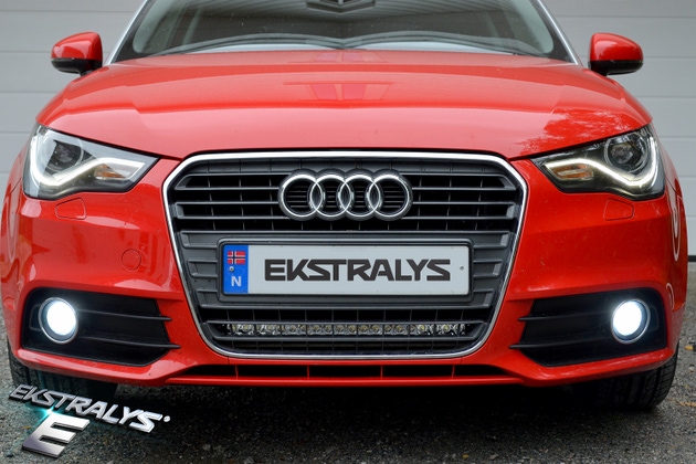 Rigid SR20 Kombo LED fjernlys, godkjent fjernlys, 7500 lumen, Kombinert lysbilde. - 5