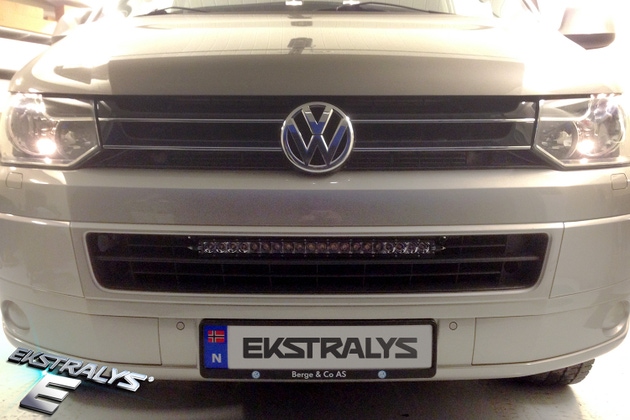 Rigid SR20 Kombo LED fjernlys, godkjent fjernlys, 7500 lumen, Kombinert lysbilde. - 4