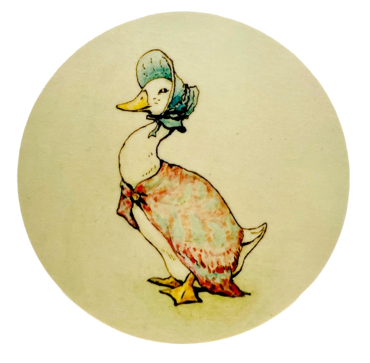 Pelle Kanin Glasunderlägg - Jemaima Duck