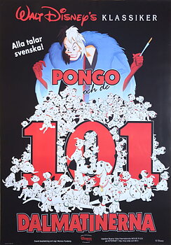 PONGO OCH DE 101 DALMATINERNA (1961)